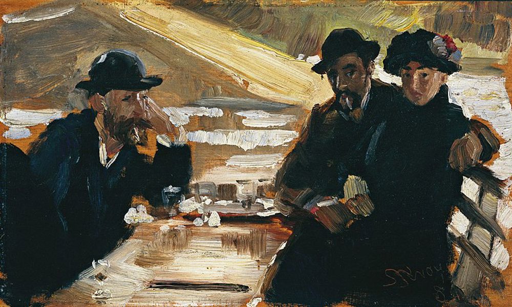 tidsplan øst sendt Krøyer og Paris – franske forbindelser og nordiske toner
